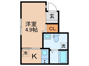 シングイン池袋の物件間取画像